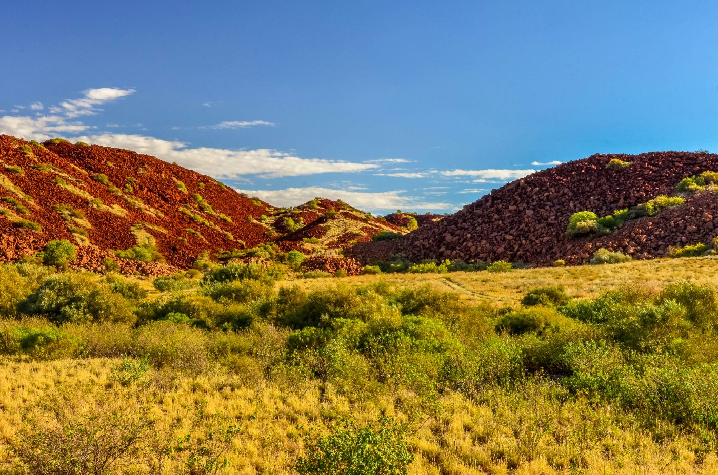 Red rock ranges of the Pilbara